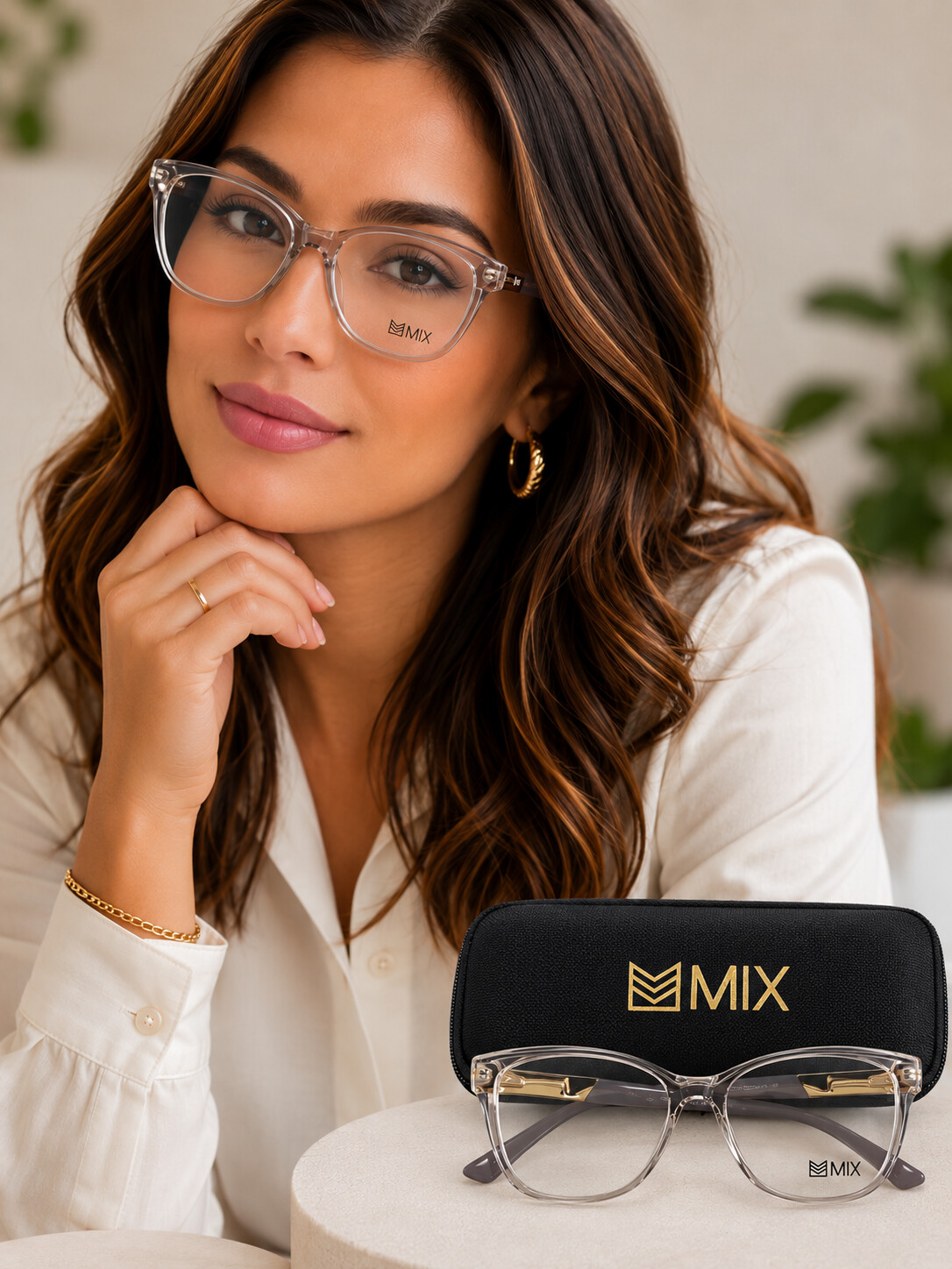 Armação de grau Mix feminina